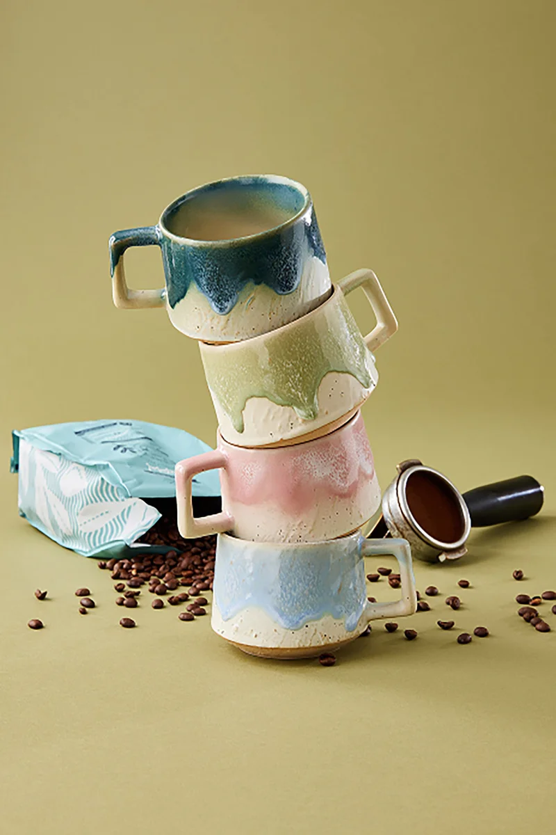 Typo Glazed Ceramic Mug